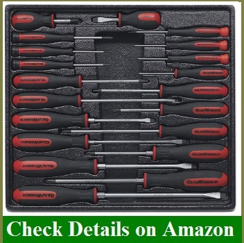 GEARWRENCH 20 Pc. Phillips Slotted Torx Dual Material Screwdriver Set