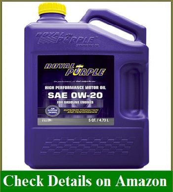 Royal Purple 51020 API-Licensed SAE 0W