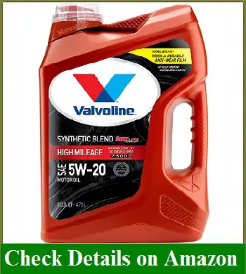 Valvoline High Mileage with MaxLife Technology SAE 5W-20