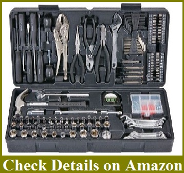 Pittsburgh 130 Piece Tool Kit with Case