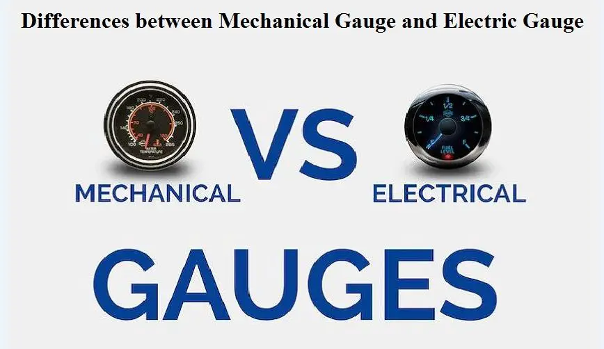 Mechanical Gauge and Electric Gauge