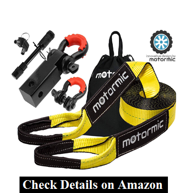 motormic Tow Strap Recovery Kit