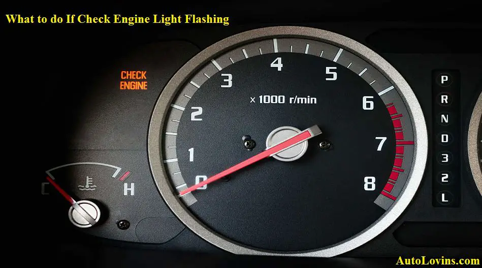 Check Engine Light Flashing When Accelerating What Is The Reason What To Do